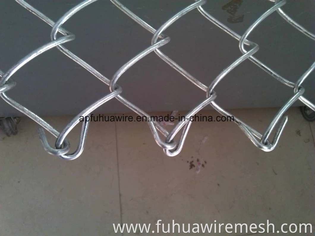 Low Carbon Iron Wire Chain Link Fence